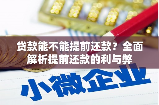 仁布贷款能不能提前还款？全面解析提前还款的利与弊