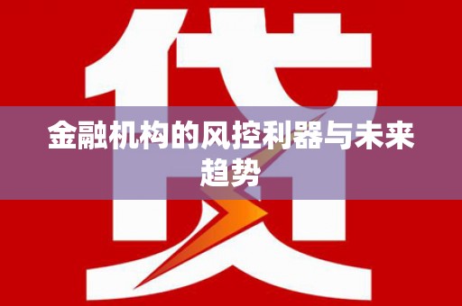 仁布金融机构的风控利器与未来趋势