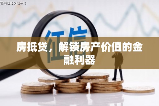 仁布房抵贷，解锁房产价值的金融利器