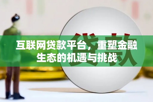 仁布互联网贷款平台，重塑金融生态的机遇与挑战