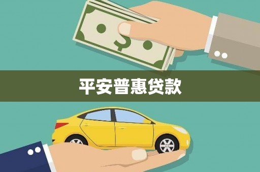 仁布平安普惠贷款