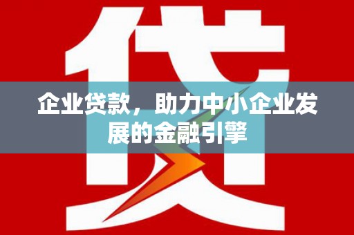 仁布企业贷款，助力中小企业发展的金融引擎