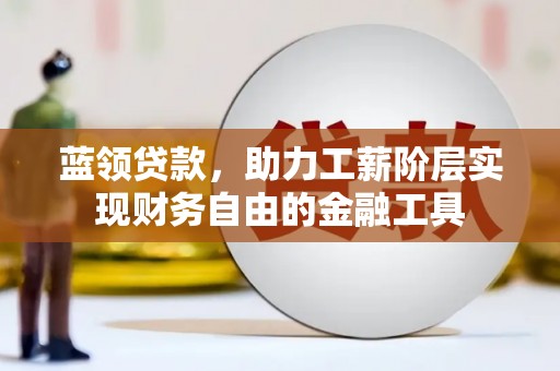 仁布蓝领贷款，助力工薪阶层实现财务自由的金融工具